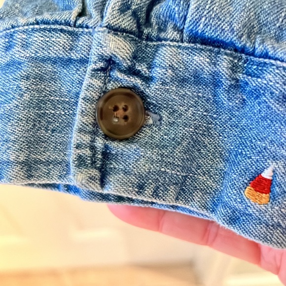 FALL Christopher & Banks Halloween denim jacket - Picture 5 of 9